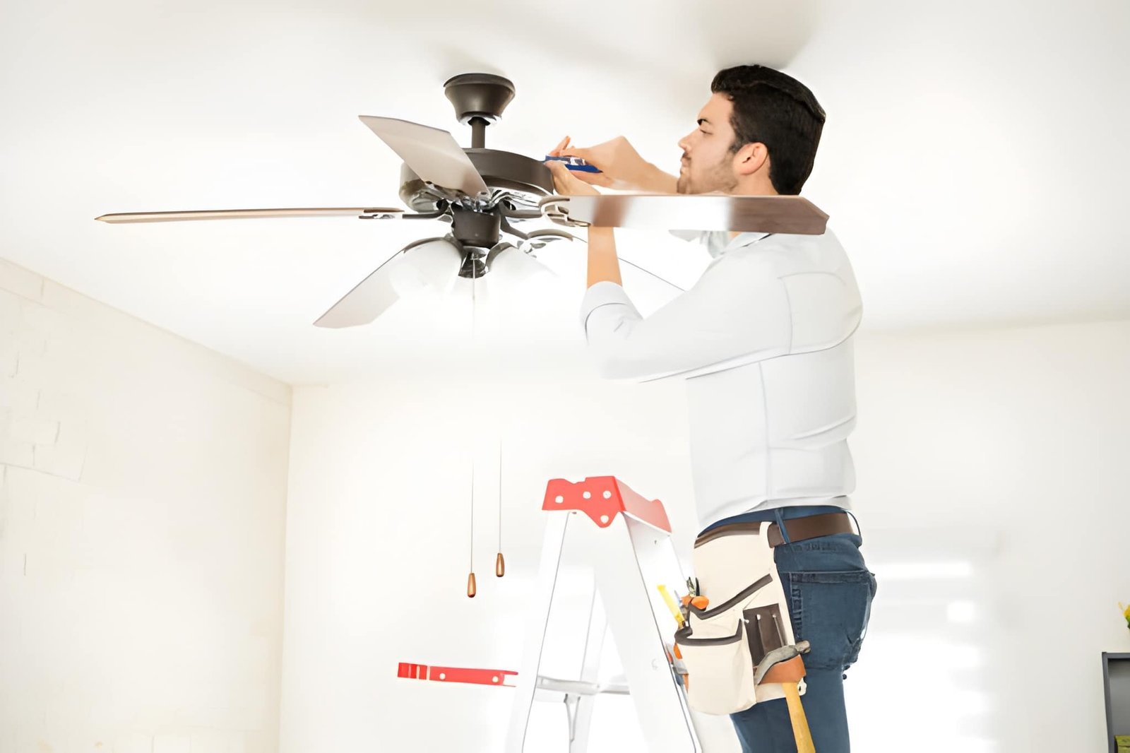 Ceiling fan installation