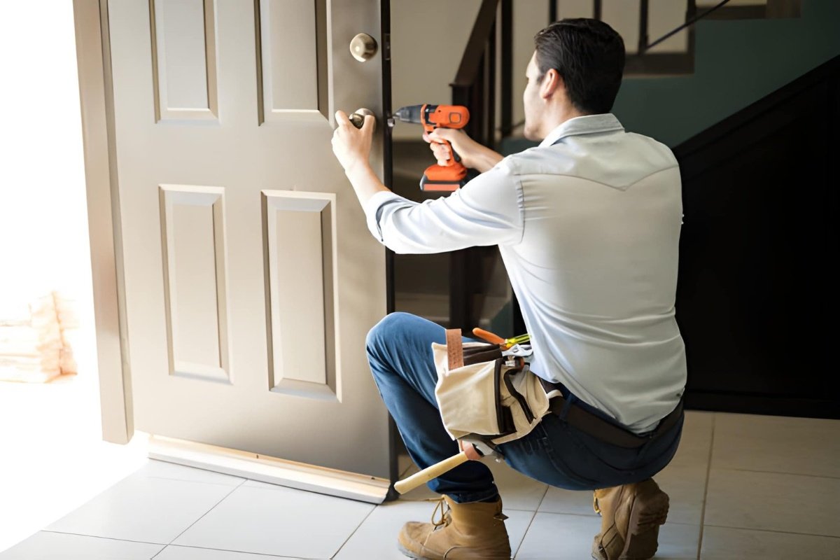 Ceiling fan installation