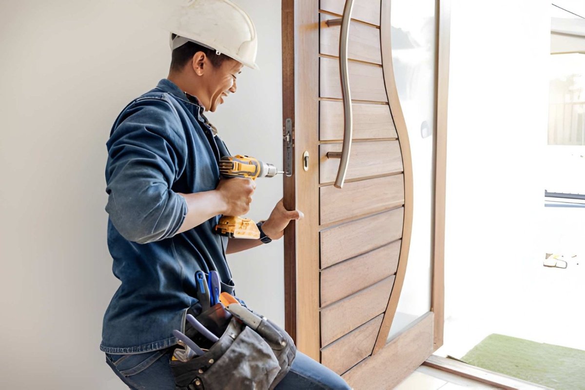 Ceiling fan installation