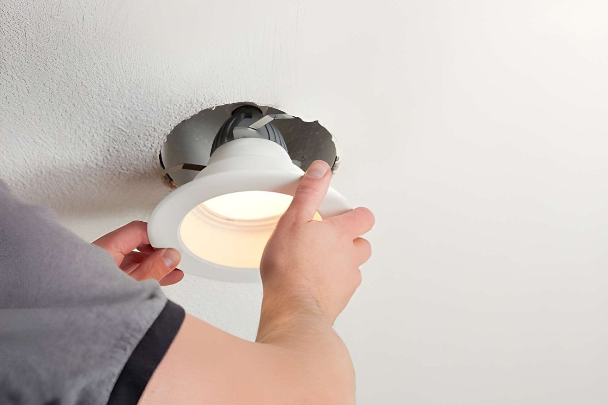 Ceiling fan installation