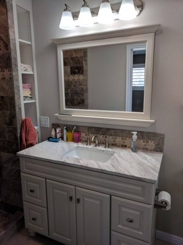 Bathroom Remodel Mirror Lights